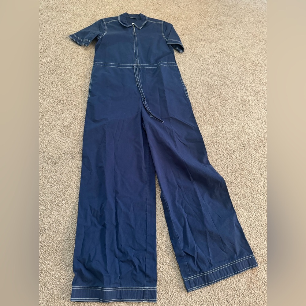 Callipygian boiler jump suit